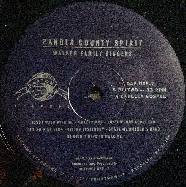 Walker Family Singers ~ Panola County Spirit (Vinyl) - Djungel & Jazz