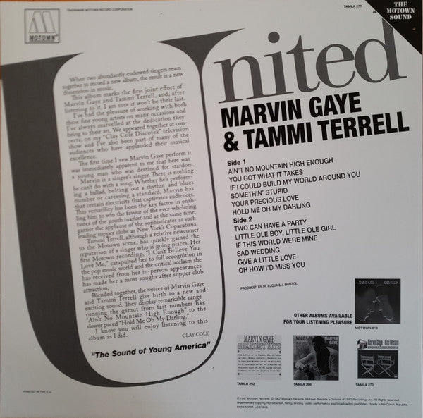 Marvin Gaye & Tammi Terrell ~ United (Vinyl) - Djungel & Jazz