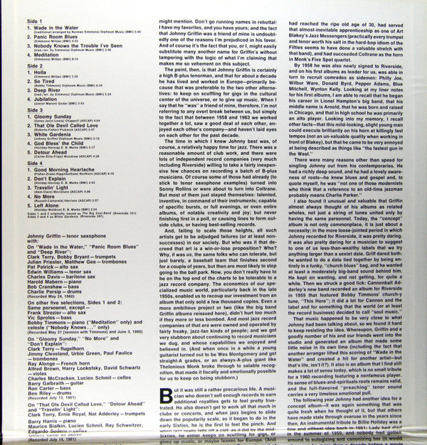 Johnny Griffin : Big Soul (2xLP, Comp)