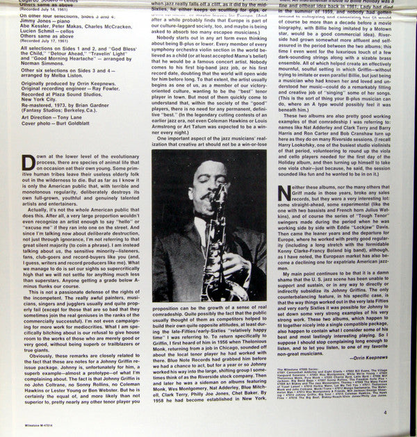 Johnny Griffin : Big Soul (2xLP, Comp)