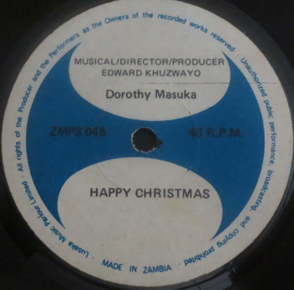 Dorothy Masuka : Happy Christmas (7", Single)