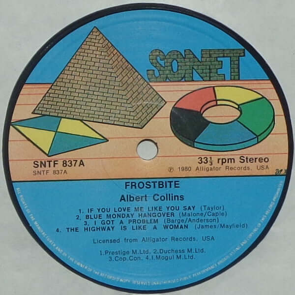 Albert Collins : Frostbite (LP)