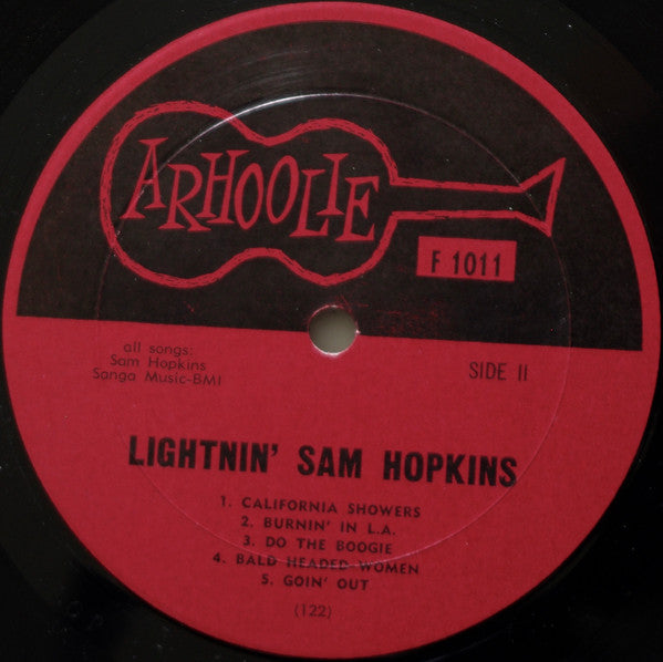 Lightnin' Hopkins : Lightnin' Sam Hopkins (LP, Album)