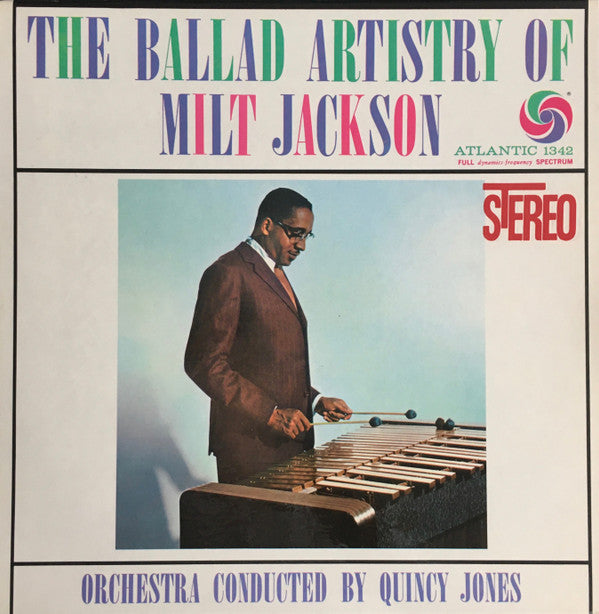 Milt Jackson : The Ballad Artistry Of Milt Jackson (LP, Album)