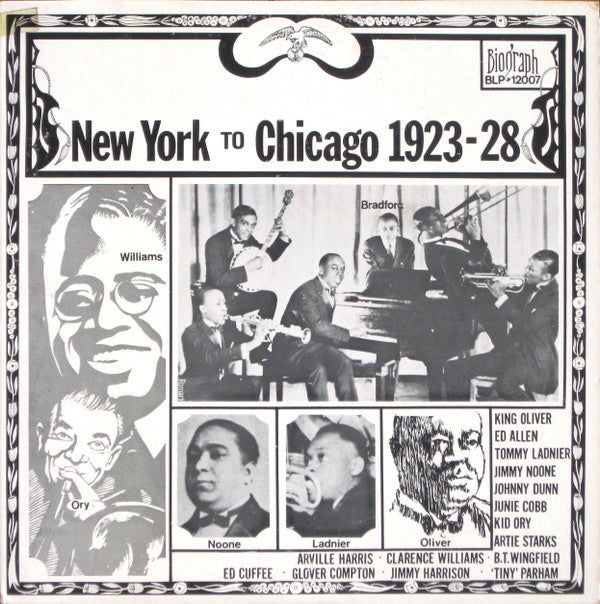 Various ~ New York To Chicago 1923-28 (Vinyl) - Djungel & Jazz