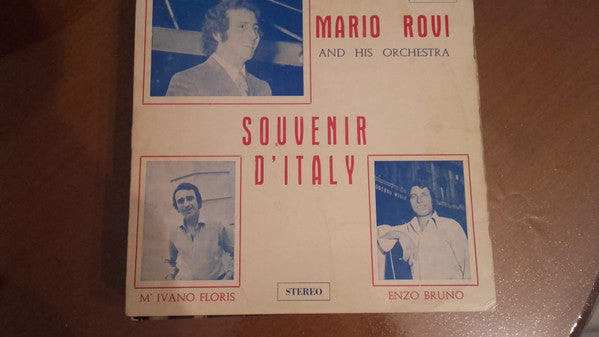 Mario Rovi ,Mario Rovi And His Orchestra Enzo Bruno , Ivano Floris ~ Souvenir D´Italy (Vinyl) - Djungel & Jazz