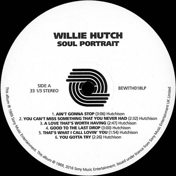 Willie Hutch ~ Soul Portrait (Vinyl) - Djungel & Jazz