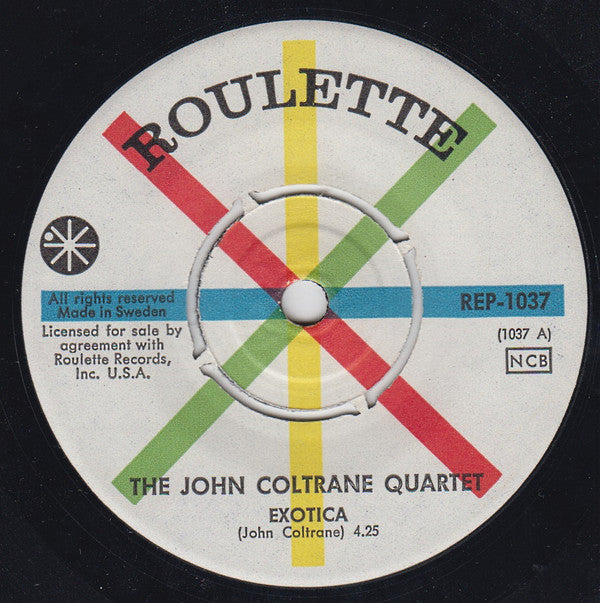 The John Coltrane Quartet : The Birdland Story (7", EP)