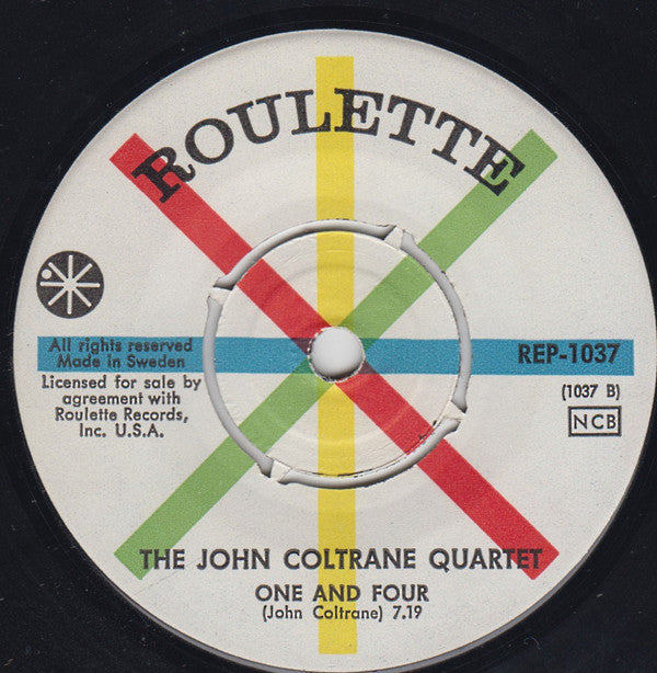 The John Coltrane Quartet : The Birdland Story (7", EP)