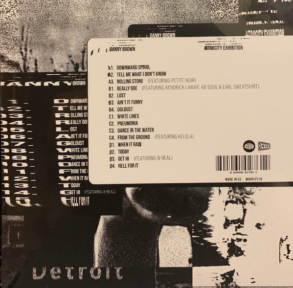 Danny Brown  ~ Atrocity Exhibition (Vinyl) - Djungel & Jazz