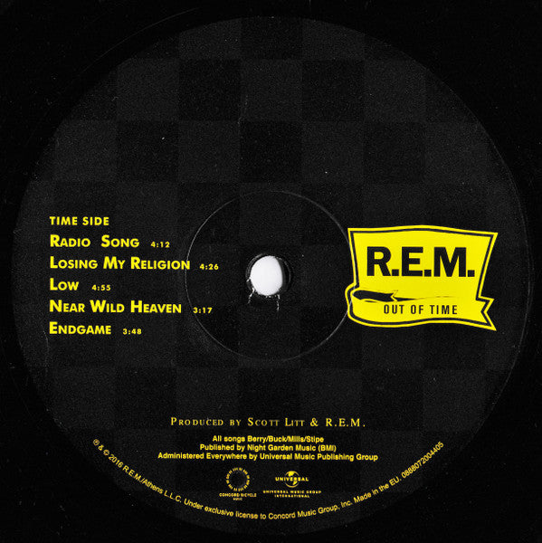 R.E.M. ~ Out Of Time (Vinyl) - Djungel & Jazz