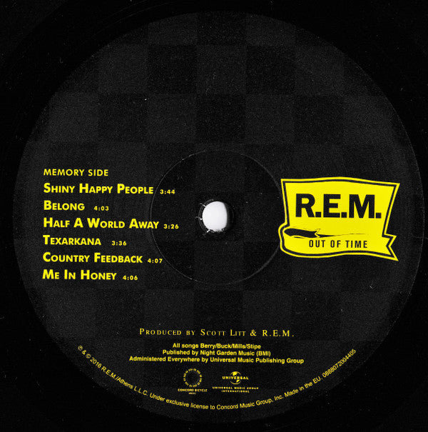 R.E.M. ~ Out Of Time (Vinyl) - Djungel & Jazz