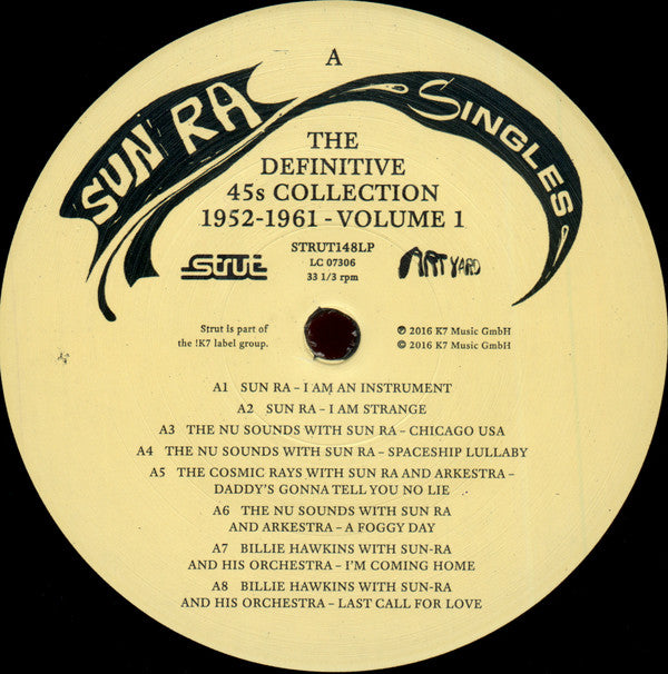 Sun Ra ~ Singles Volume 1 (The Definitive 45s Collection 1952-1961) (Vinyl) - Djungel & Jazz