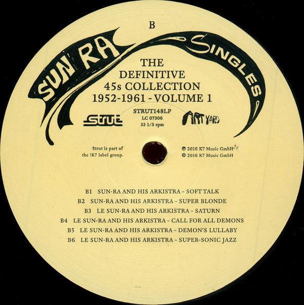 Sun Ra ~ Singles Volume 1 (The Definitive 45s Collection 1952-1961) (Vinyl) - Djungel & Jazz