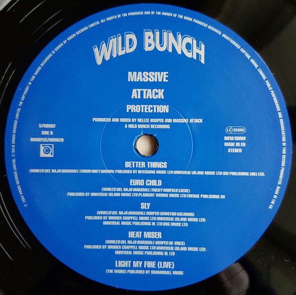 Massive Attack ~ Protection (Vinyl) - Djungel & Jazz