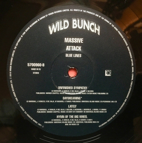 Massive Attack ~ Blue Lines (Vinyl) - Djungel & Jazz