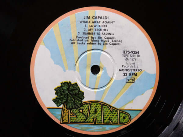 Jim Capaldi : Whale Meat Again (LP, Album)