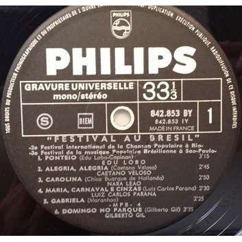 Various : Festival Au Brésil (LP, Comp)