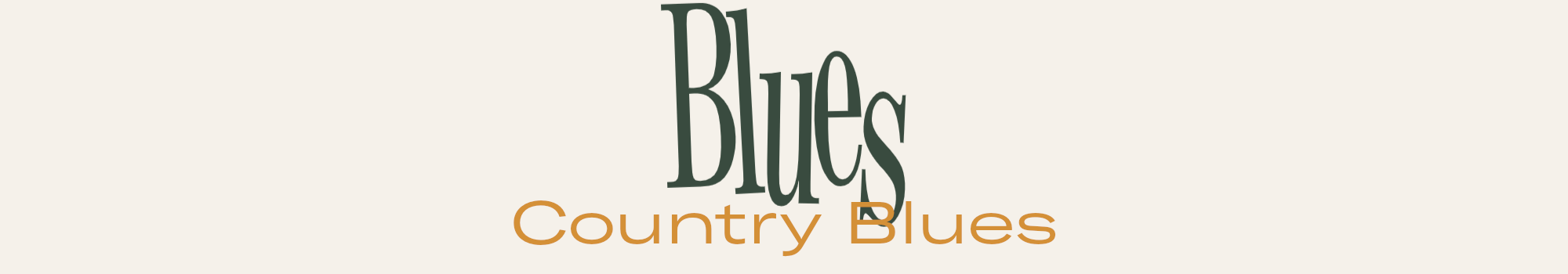 Rubrik till kategori: Country - Country Blues