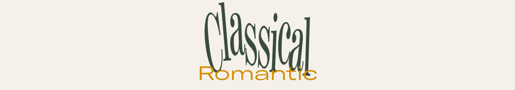 Rubrik till kategori: Classical - Romantic