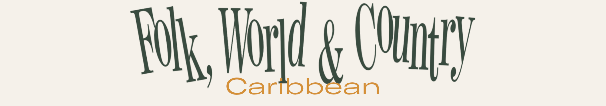 Rubrik till kategori: Folk, World Country - Caribbean
