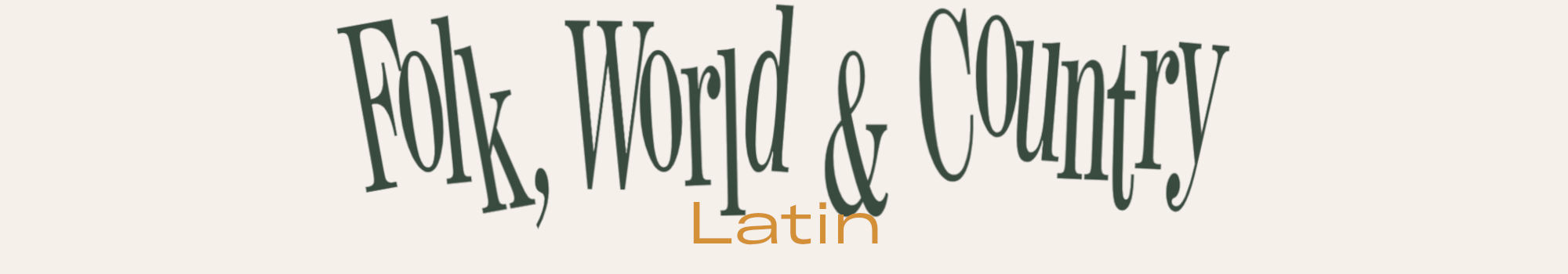 Rubrik till kategori: Folk, World & Country - Latin