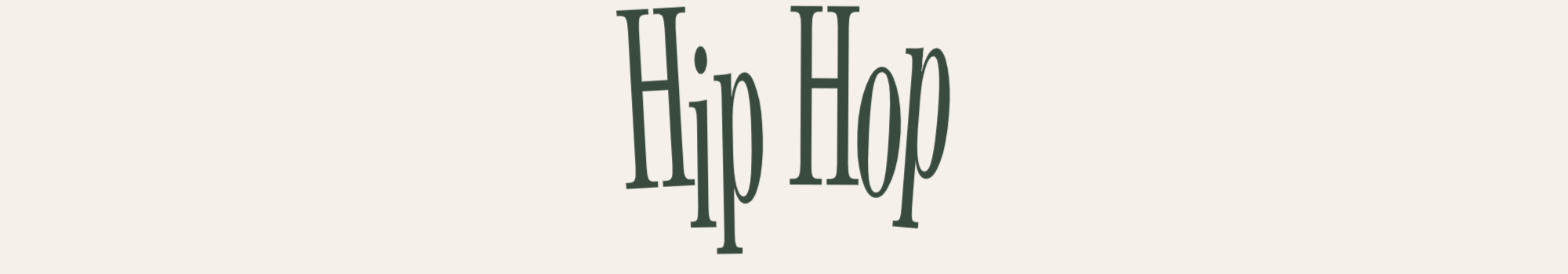 Rubrik till kategori: Hip Hop