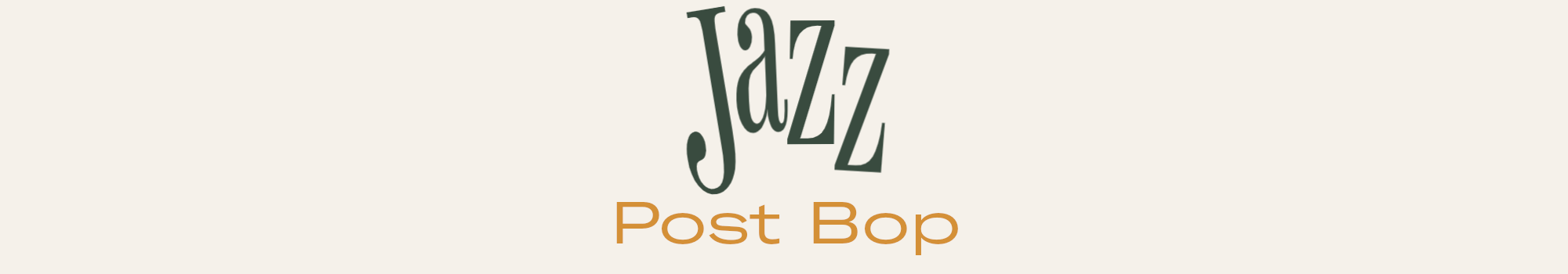 Rubrik till kategori: Jazz - Post Bop