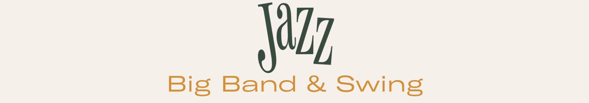 Rubrik till kategori: Jazz - Big Band and Swing