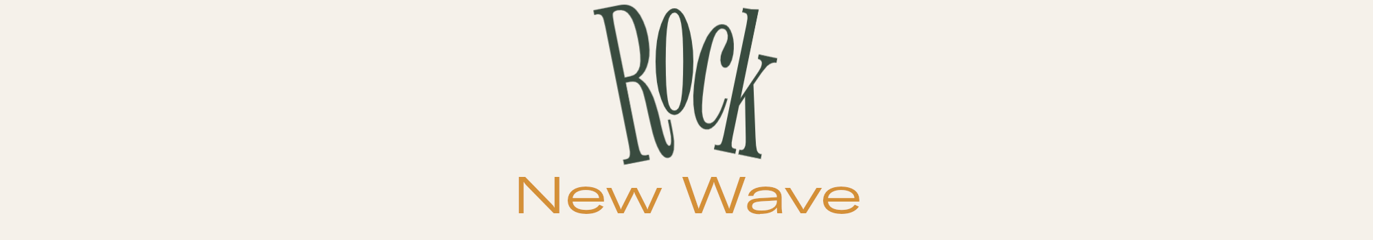 Rubrik till kategori: Rock - New Wave