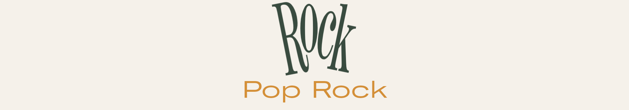 Rubrik till kategori: Rock - Pop Rock