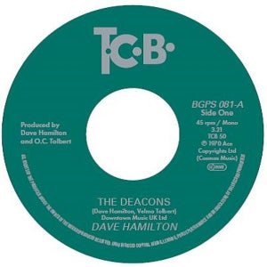 Dave Hamilton ~ the Deacons / Pisces Pace (Vinyl) - Djungel & Jazz
