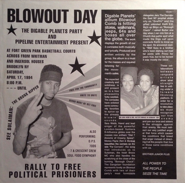 Digable Planets ~ Blowout Comb (Vinyl) - Djungel & Jazz