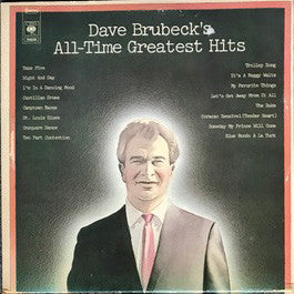 Dave Brubeck ~ Dave Brubeck's All-Time Greatest Hits (Vinyl) - Djungel & Jazz