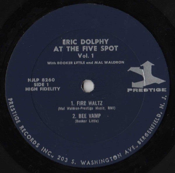 Eric Dolphy ~ At The Five Spot, Volume 1. (Vinyl) - Djungel & Jazz