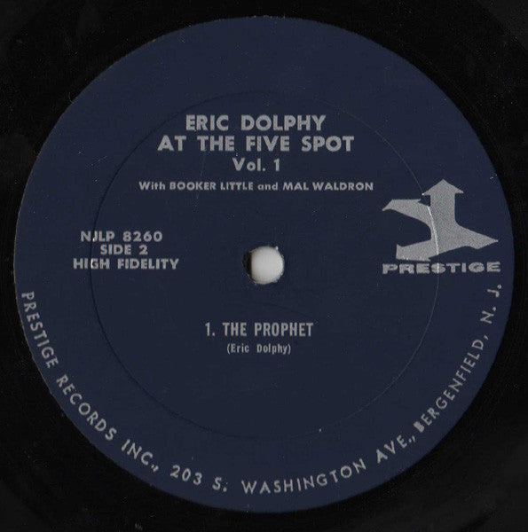 Eric Dolphy ~ At The Five Spot, Volume 1. (Vinyl) - Djungel & Jazz