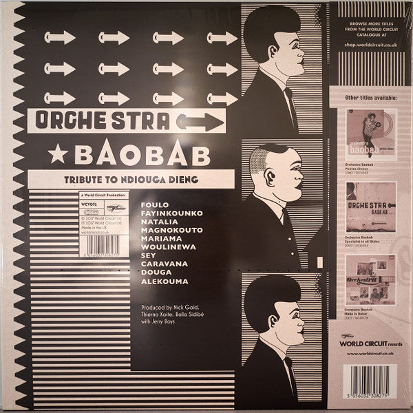 Orchestra Baobab ~ Tribute To Ndiouga Dieng (Vinyl) - Djungel & Jazz