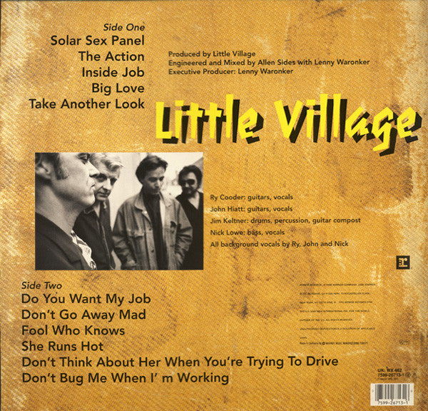 Little Village ~ Little Village (Vinyl) - Djungel & Jazz