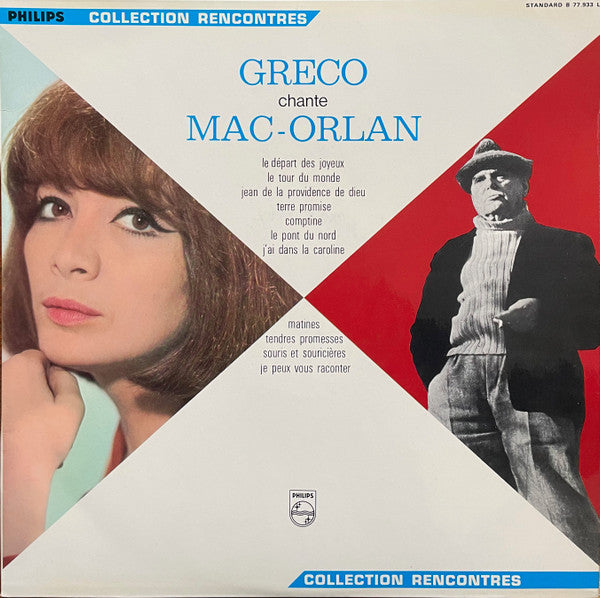 Juliette Gréco ~ Greco Chante Mac Orlan (Vinyl) - Djungel & Jazz