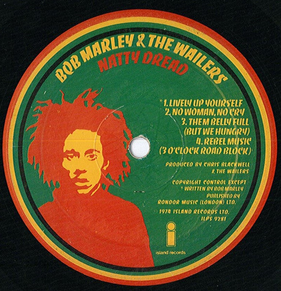Bob Marley & The Wailers ~ Natty Dread (Vinyl) - Djungel & Jazz