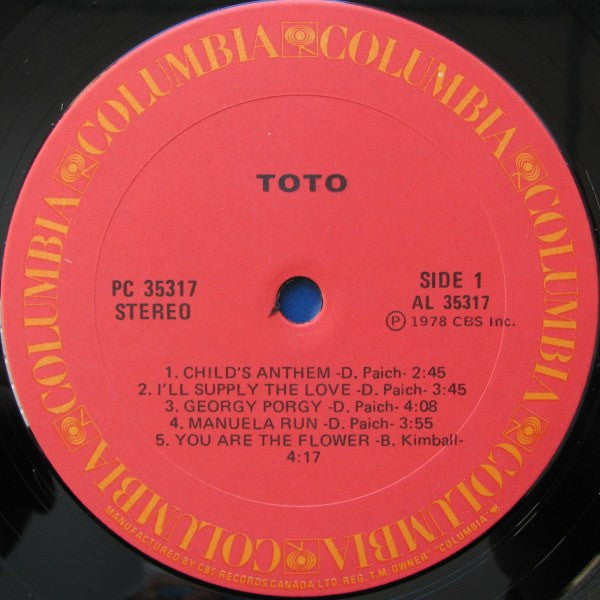 Toto ~ Toto (Vinyl) - Djungel & Jazz