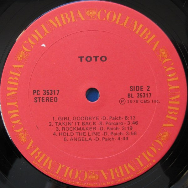 Toto ~ Toto (Vinyl) - Djungel & Jazz