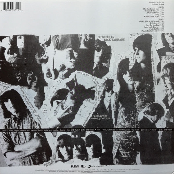 Jefferson Airplane ~ Surrealistic Pillow (Vinyl) - Djungel & Jazz