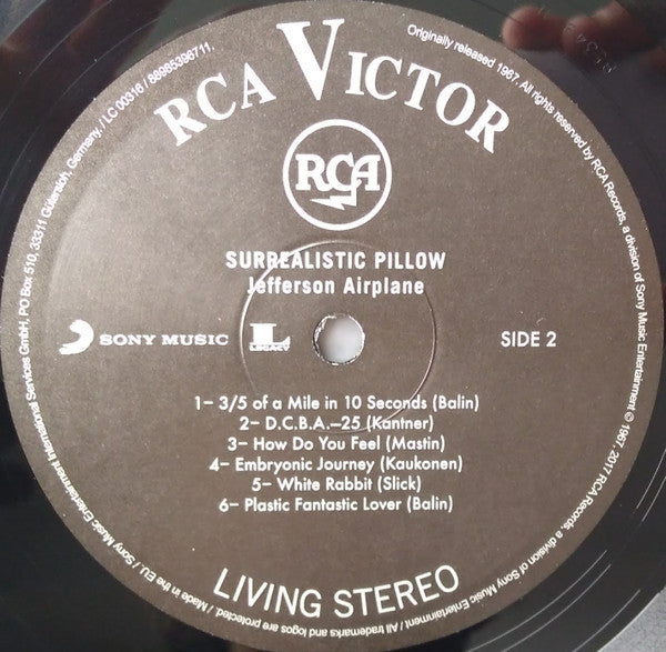 Jefferson Airplane ~ Surrealistic Pillow (Vinyl) - Djungel & Jazz