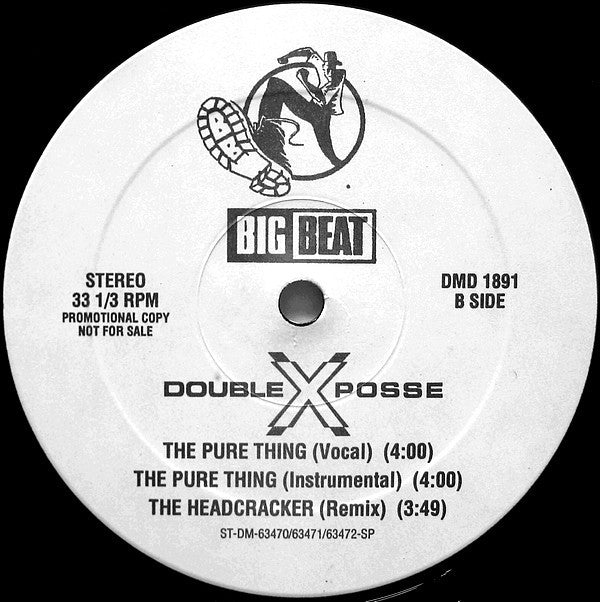 Double XX Posse : Not Gonna Be Able To Do It (12", Promo)