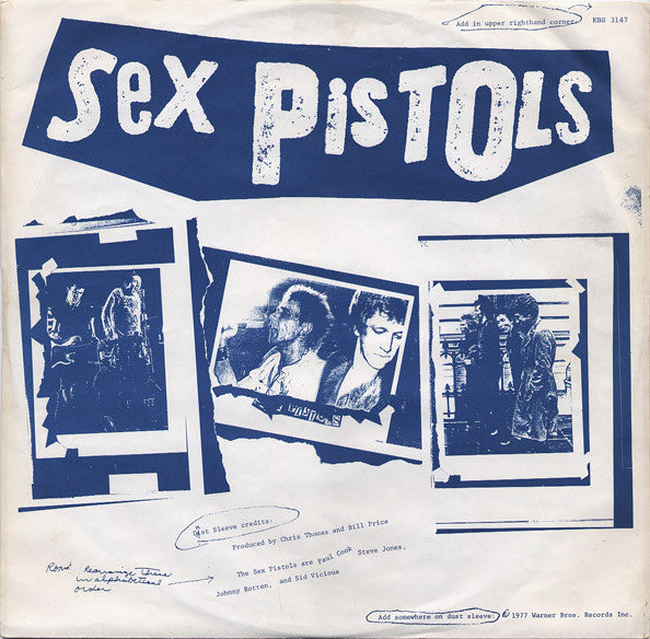 Sex Pistols ~ Never Mind The Bollocks Here's The Sex Pistols (Vinyl) - Djungel & Jazz