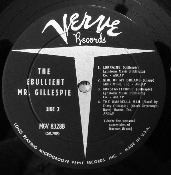Dizzy Gillespie ~ The Ebullient Mr. Gillespie (Vinyl) - Djungel & Jazz