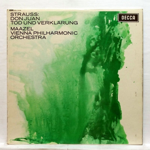 Richard Strauss, Lorin Maazel, Wiener Philharmoniker : Don Juan / Tod Und Verklärung  (LP, Album)