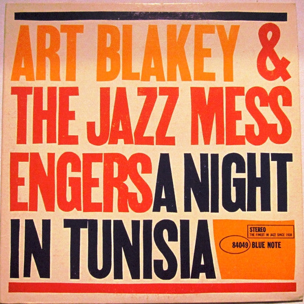 Art Blakey & The Jazz Messengers ~ A Night In Tunisia (Vinyl) - Djungel & Jazz
