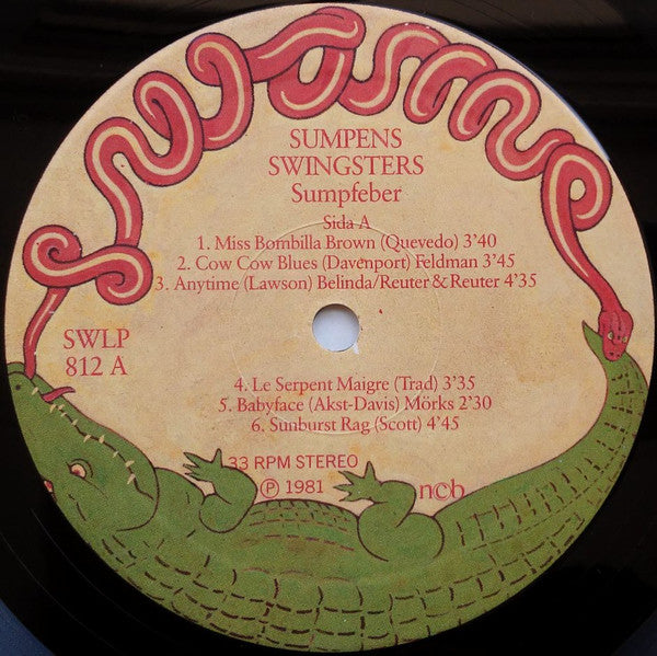 Sumpens Swingsters : Sumpfeber (LP, RE)
